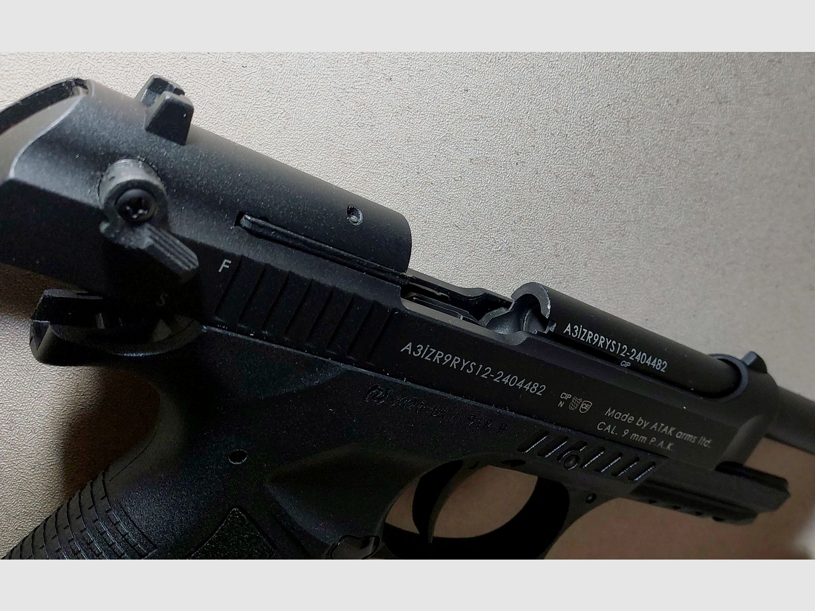 Zoraki 918-P Schreckschusspistool 9 mm P.A.K. 918 PTB 1072 met koffer