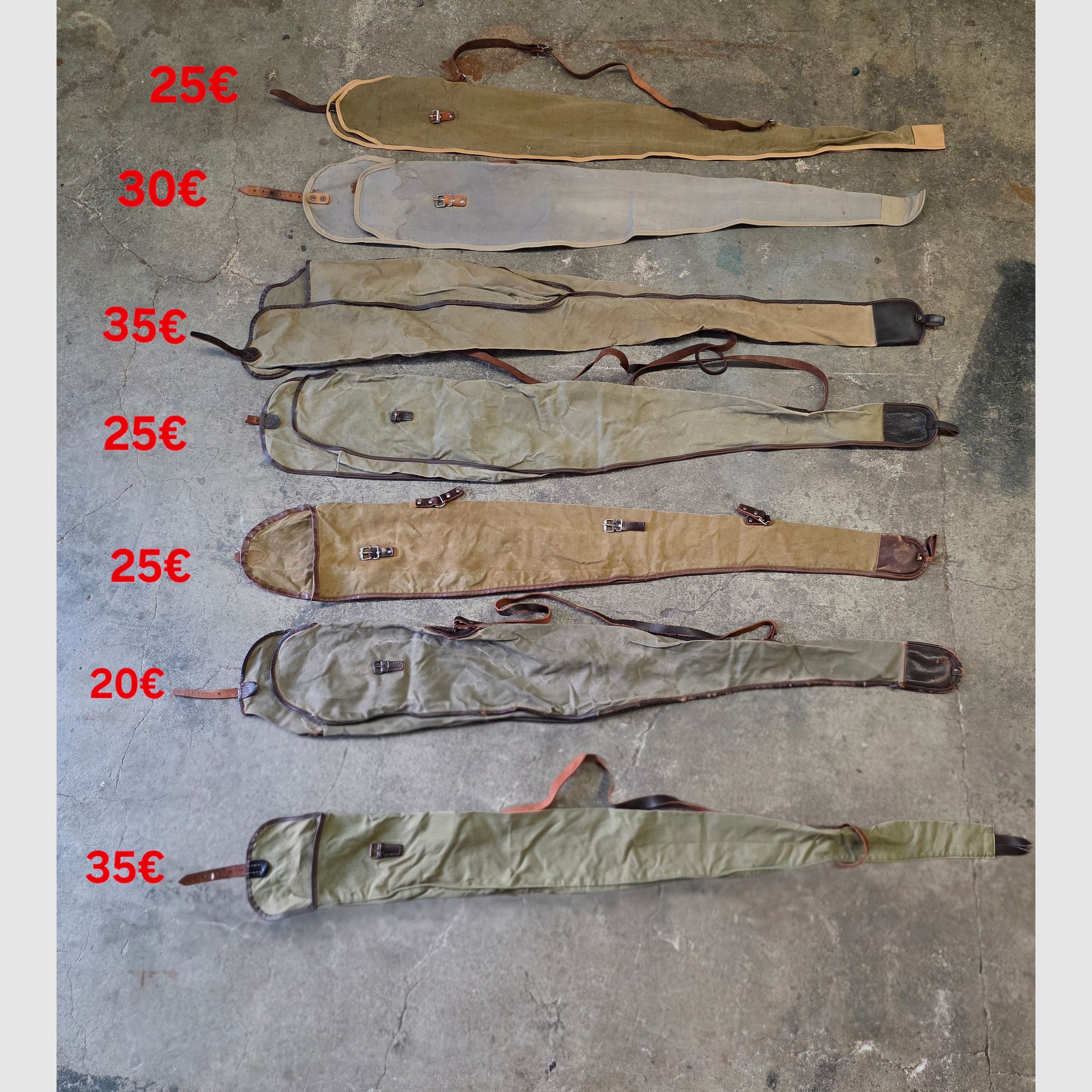 DDR GST bag case canvas Haenel Model 310 / 49a 303 III 56 284 price each from: