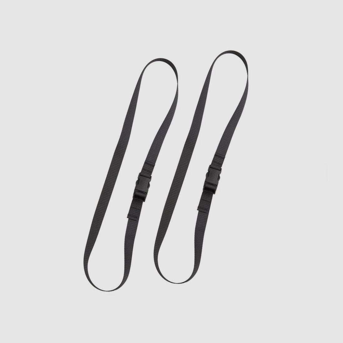 Savotta Pack straps SR buckle, 2 pcs, 120 cm, black