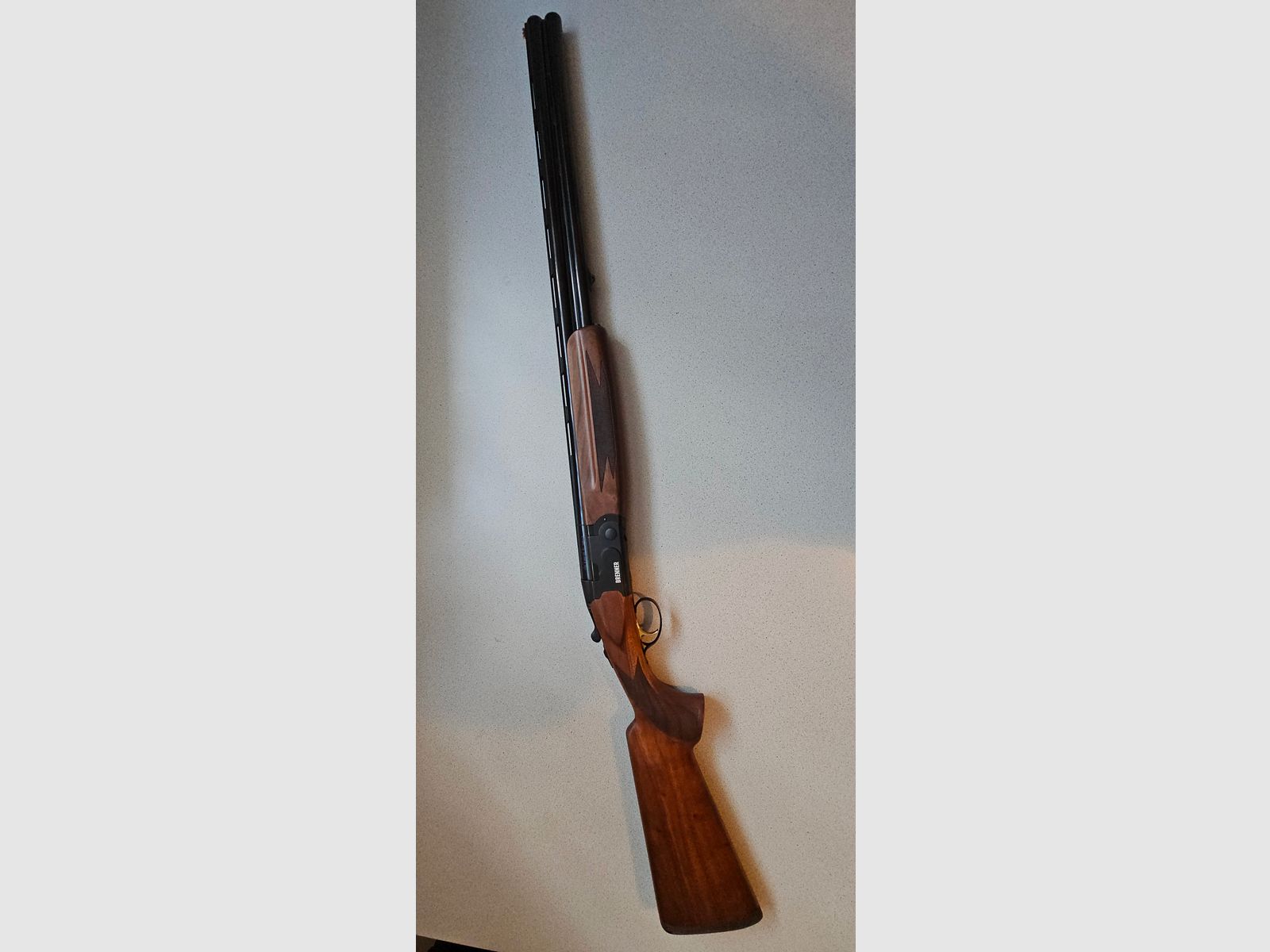 Double-barreled shotgun Brenner BF18 in caliber 12/76 and a barrel length of 71cm