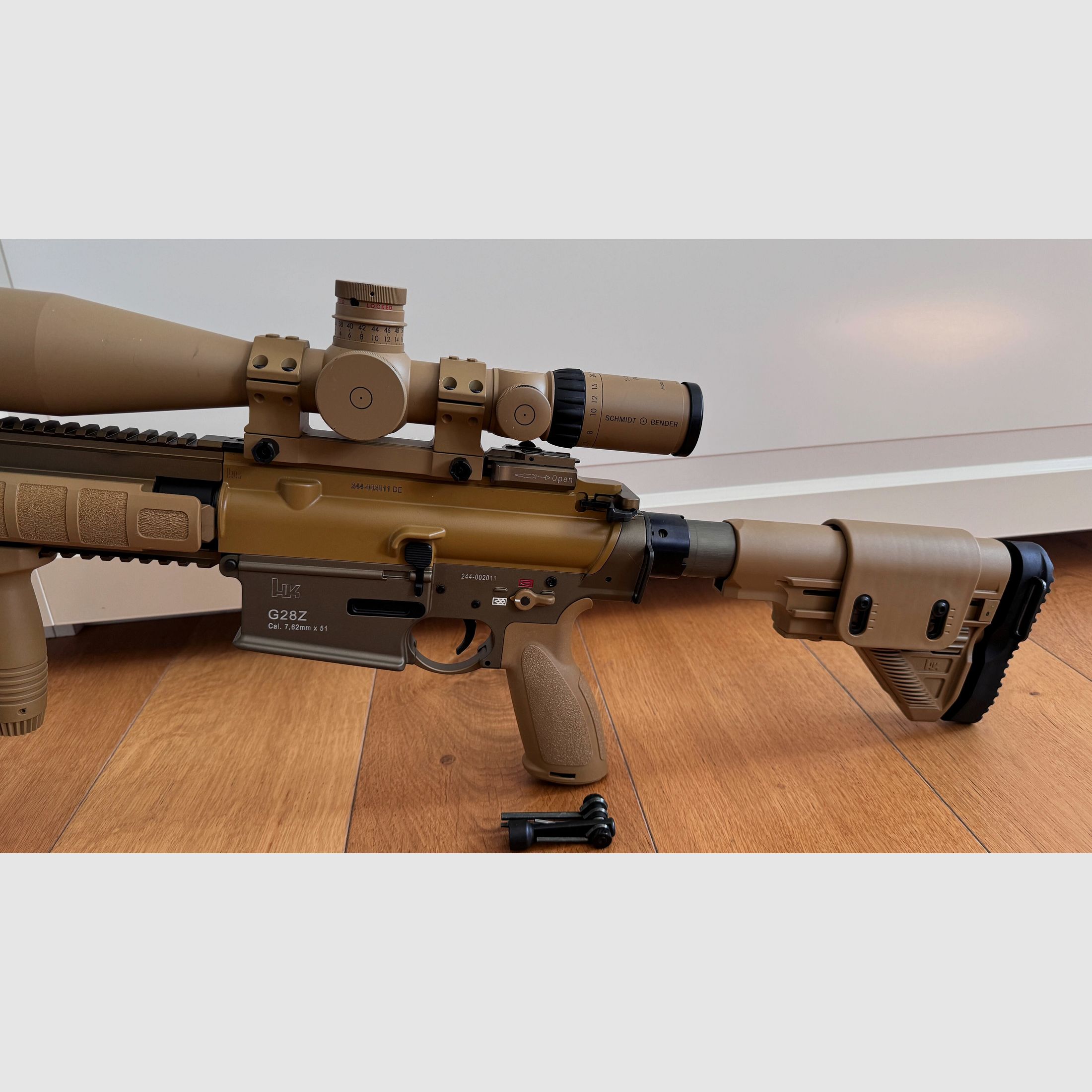 Heckler & Koch G28 Z 16,5" .308 Win inkl. B&T Schalldämpfer und S&B Zielfernrohr