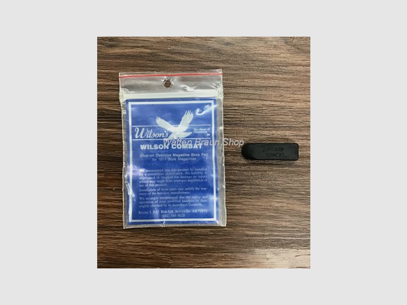 Wilson Combat Glue-on Oversize Magazine Base Pad for 1911 Style Magazines #5