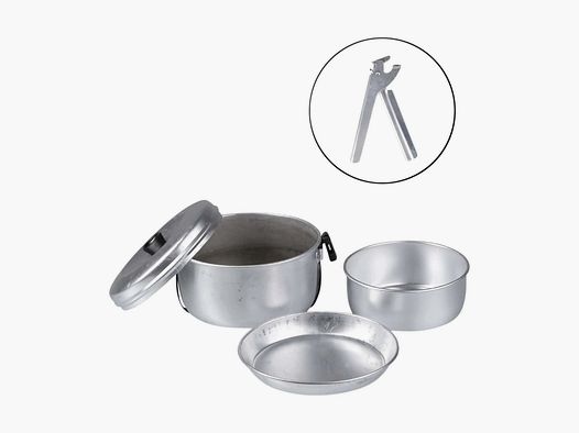 BW Kochgeschirr Trangia 5-teilig gebraucht