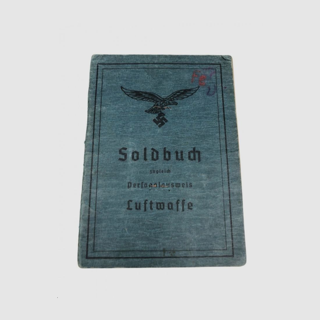 Soldbuch Fallschirmjager aus Wk2
