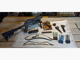 Steambow AR-6 Stinger II tactical repeating crossbow