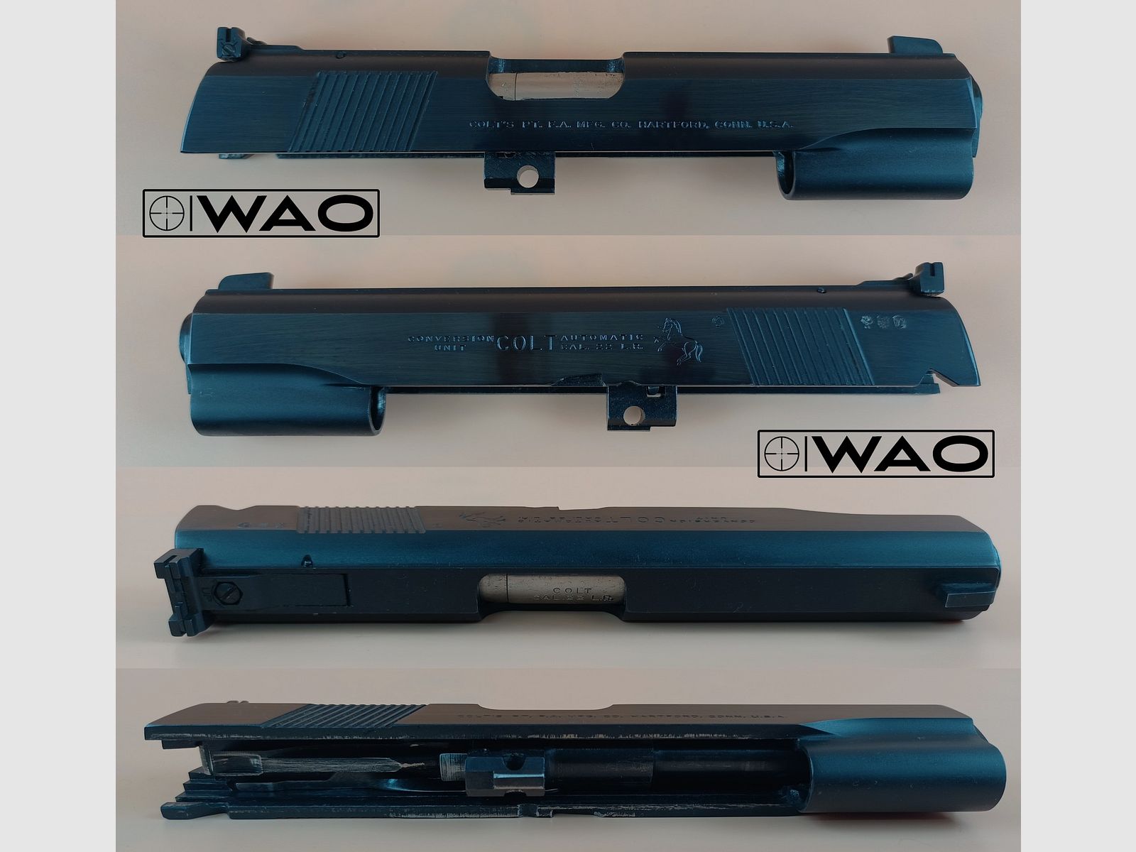 COLT MK IV Series ´70, Colt 1911, Kal. .45 ACP; .22lr *mit Wechselsystem / Conversion Kit*