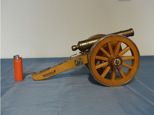 Vorderlader Kanone Deutschland Deko Eigenbau Feldgeschütz vintage