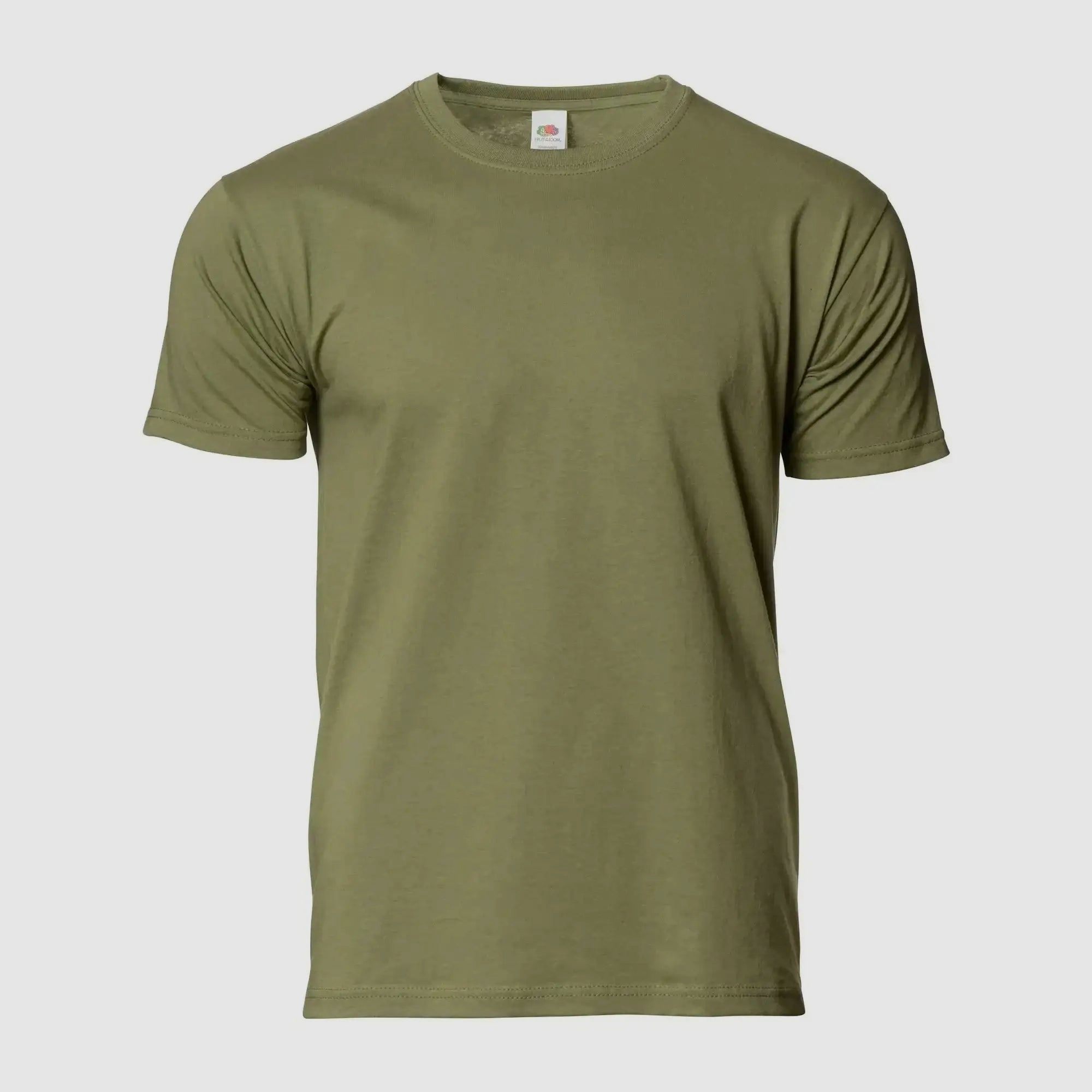 Fruit Of The Loom Fruit of the Loom T-Shirt Valueweight Original T - Classic Olive / S Uomini