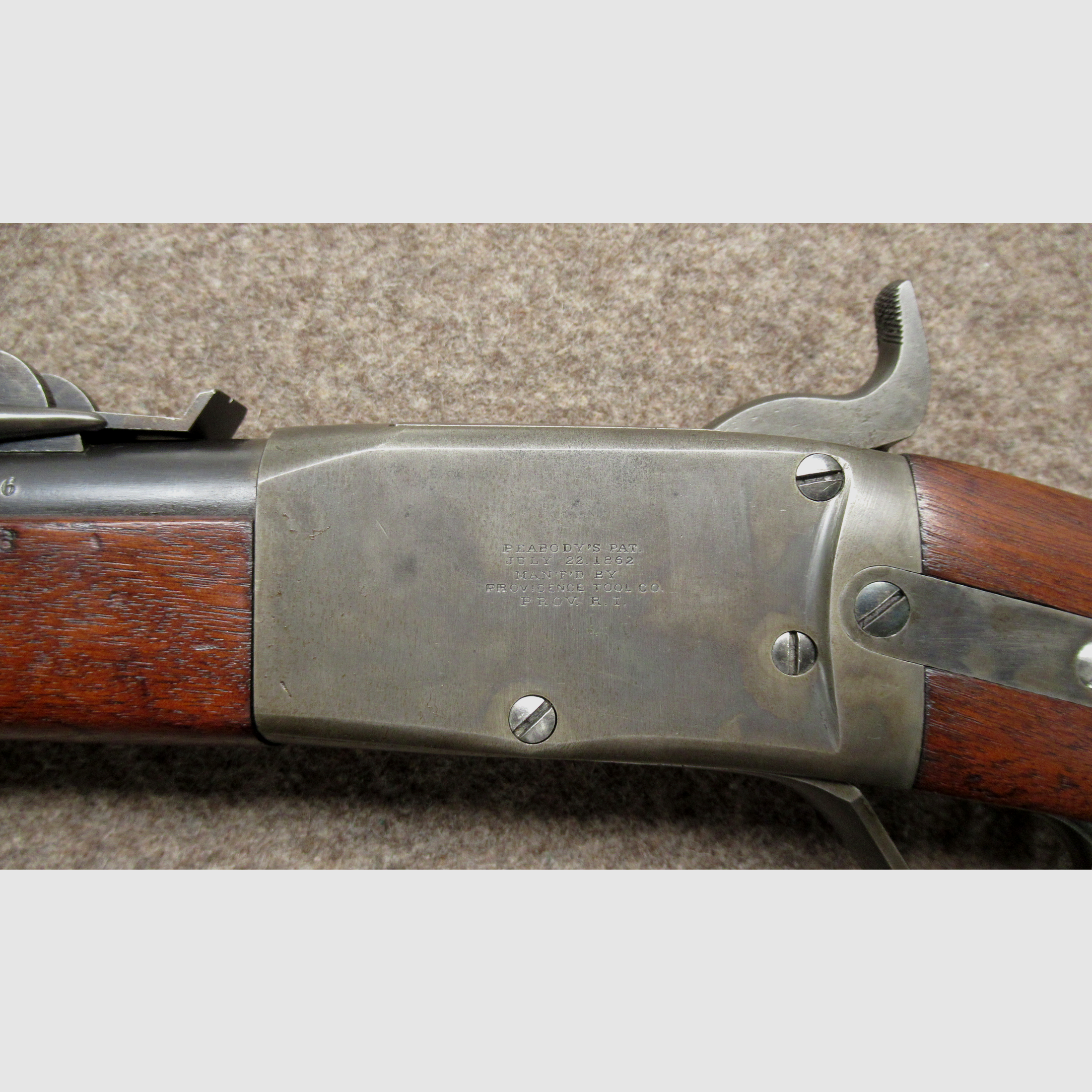 AB-180 carabina PEABODY mod. 1867 cal. 10.4mm, immagine 3 di 5
