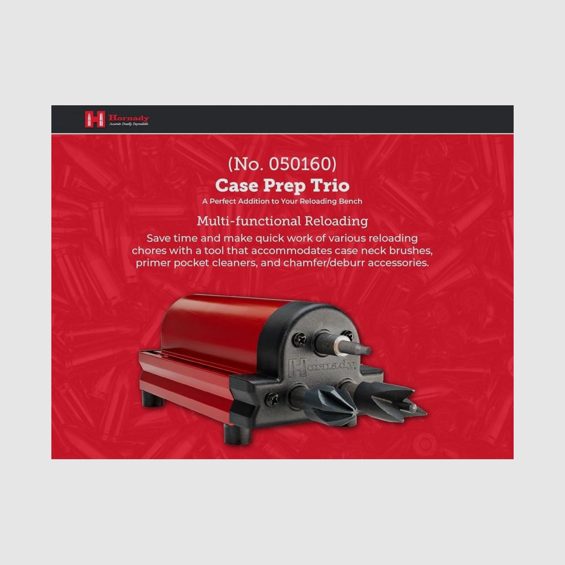 Lock N Load Trio de Préparation de Douilles par Hornady, image 2 sur 5