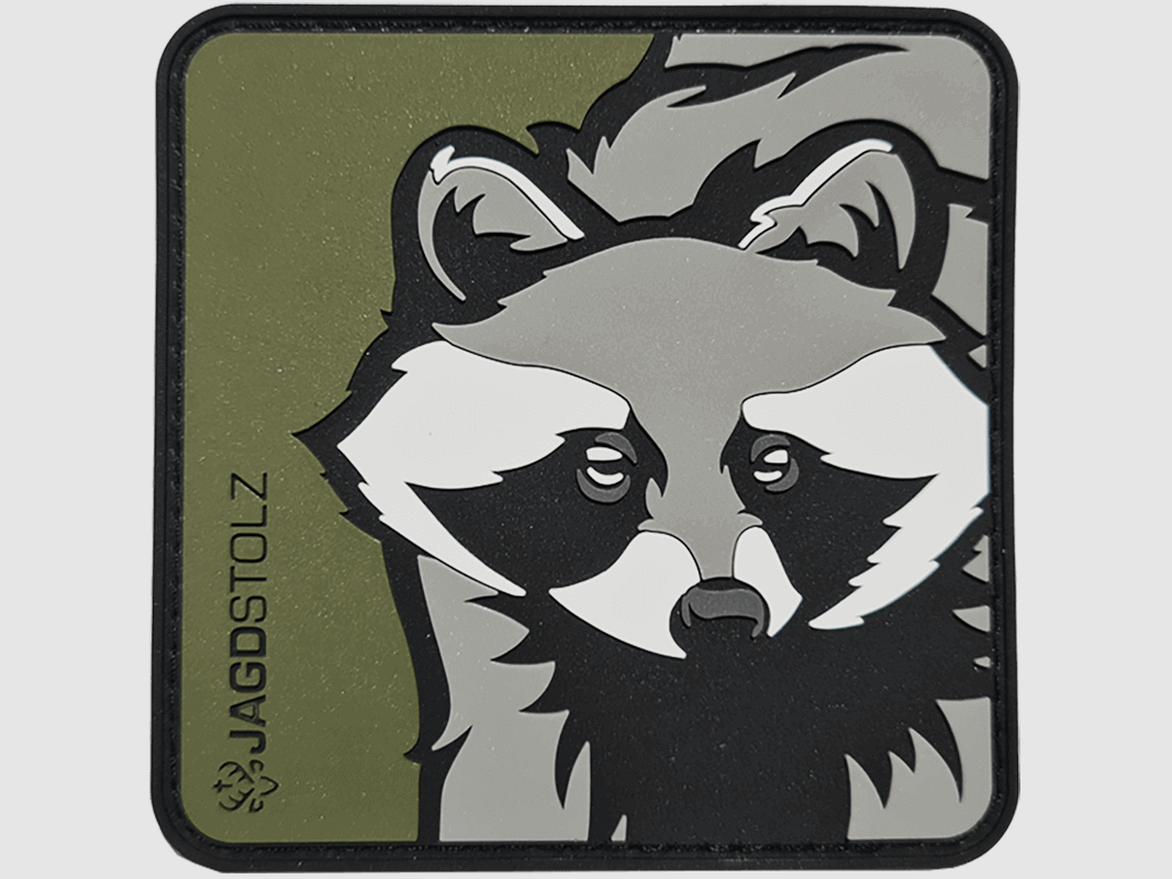 Jagdstolz Patch "Waschbär"