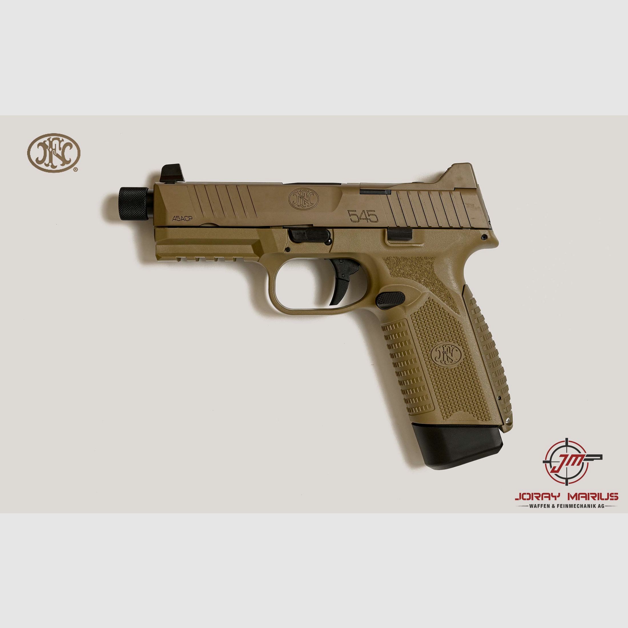 FN 545 Tactical .45 ACP FDE, Bild 2 von 3