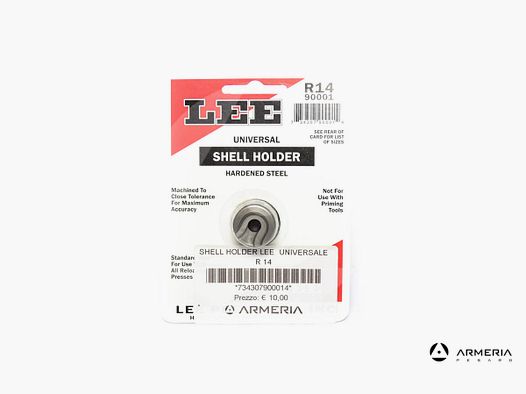 Shell Holder Lee R14 universell für Presse #90001