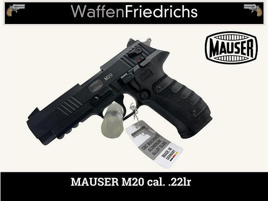MAUSER M20 Czarny Cerakote - Waffen Friedrichs