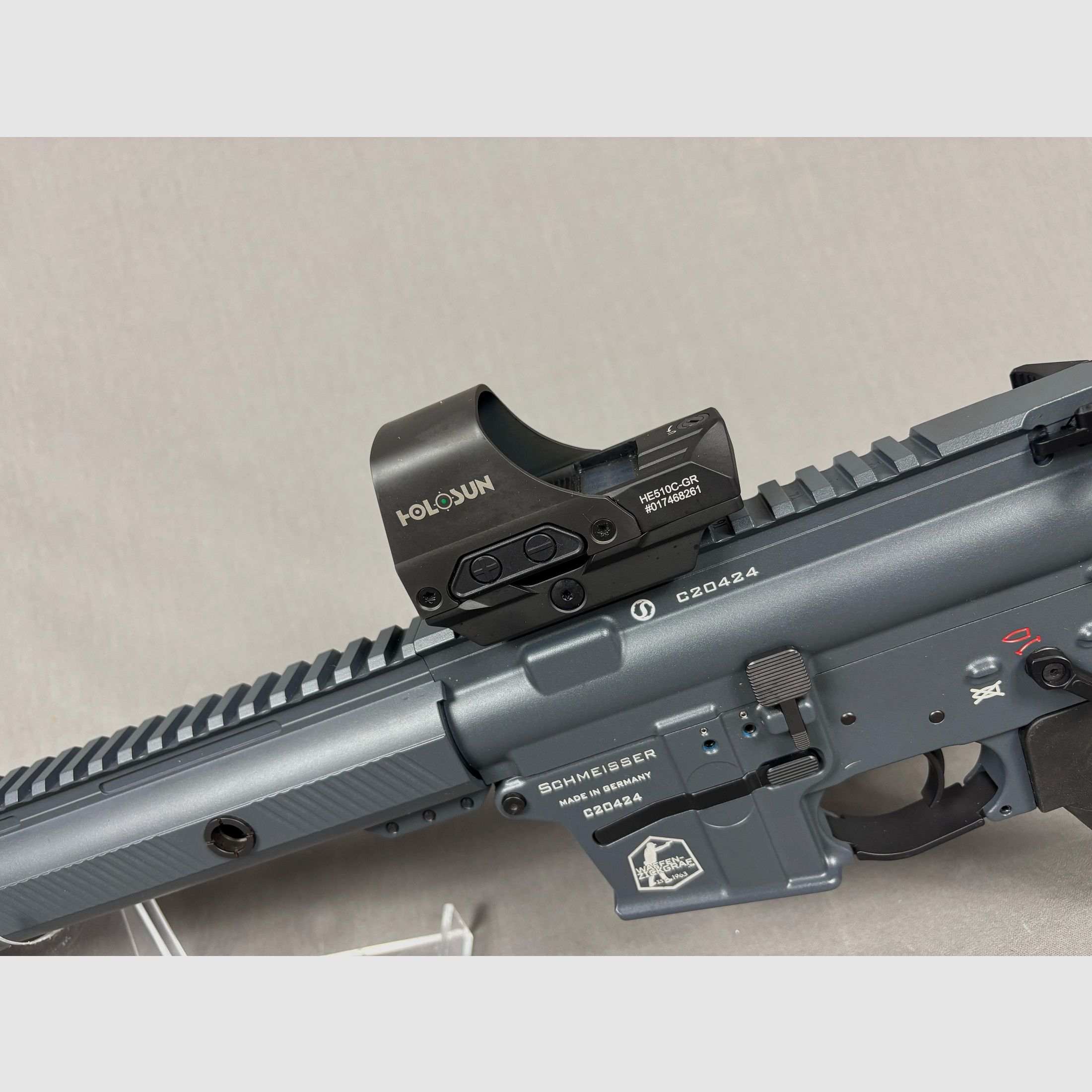 Schmeisser AR15-9 Battleship Grey in 9mm Luger