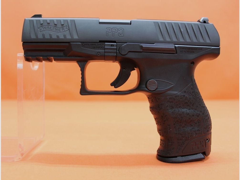 Walther Ha.Pistole 9mmLuger Walther PPQ M2 (PS,AM) 4" Polygonlauf/ 3-Dot Stahl-Visierung (9mmPara/9x19)