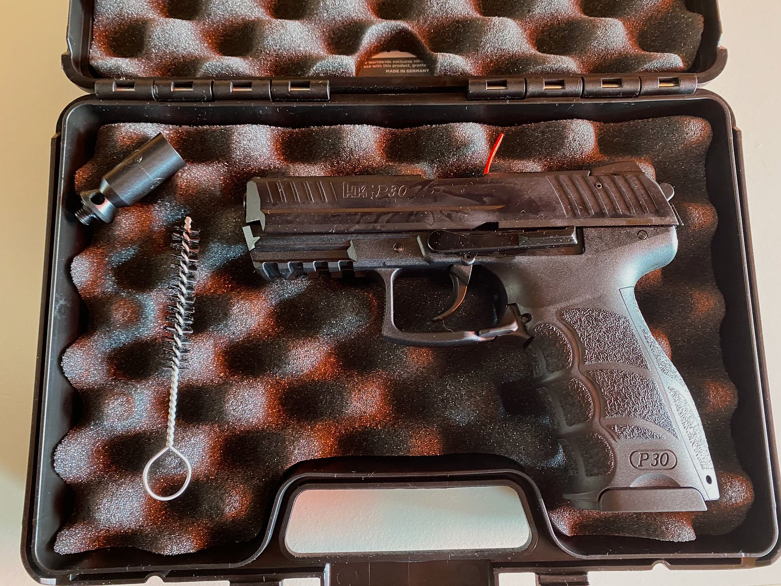 Umarex Heckler & Koch P30 Schreckschusspistole 9mm PAK 15 schüssig  NEU und unbenutzt mit Koffer 