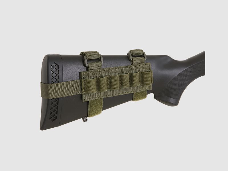 Shotgun Buttstock Shell Holder - Olive [8FIELDS]