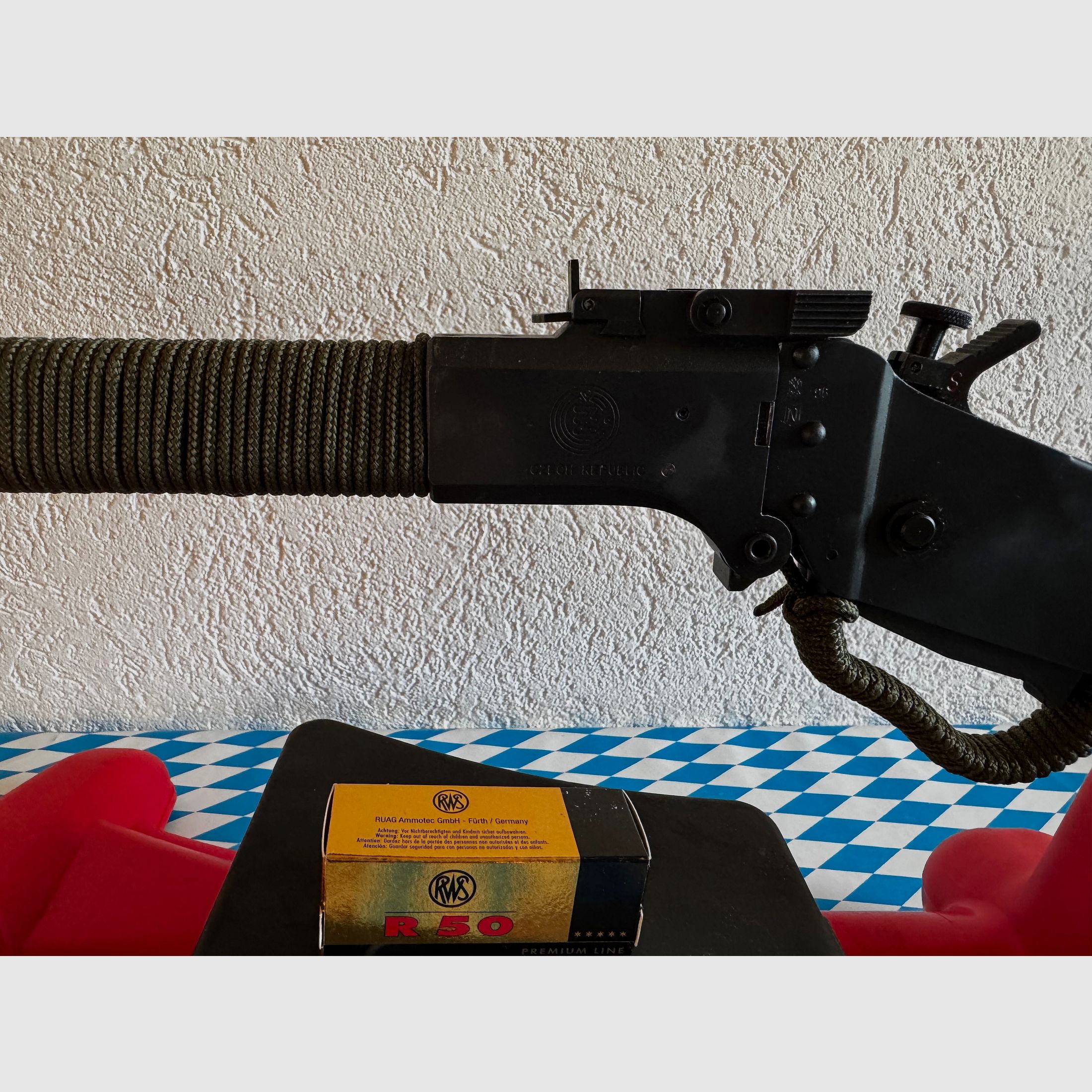 Bockbüchsflinte / Brünner Waffenwerke Modell: M6 Scout von Springfield Kaliber: .22lr / .410/76