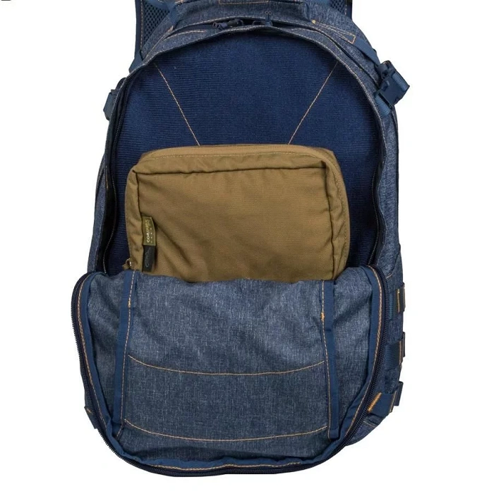 Mochila EDC Helikon de nailon, Melange Blue, 21 l, imagen 11 de 12