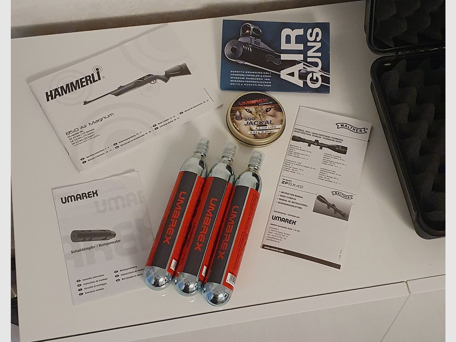 Hämmerli 850 AirMagnum XT in cal 177 4,5 mit "F" Zeichen
