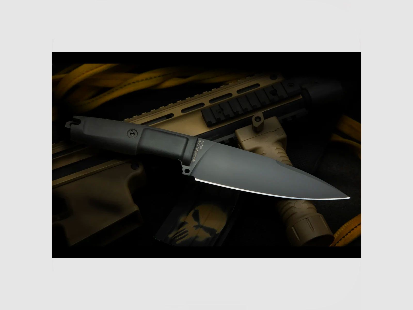 MESSER – EXTREMA RATIO – SHRAPNEL ONE TOTAL BLACK, Bild 3 von 4