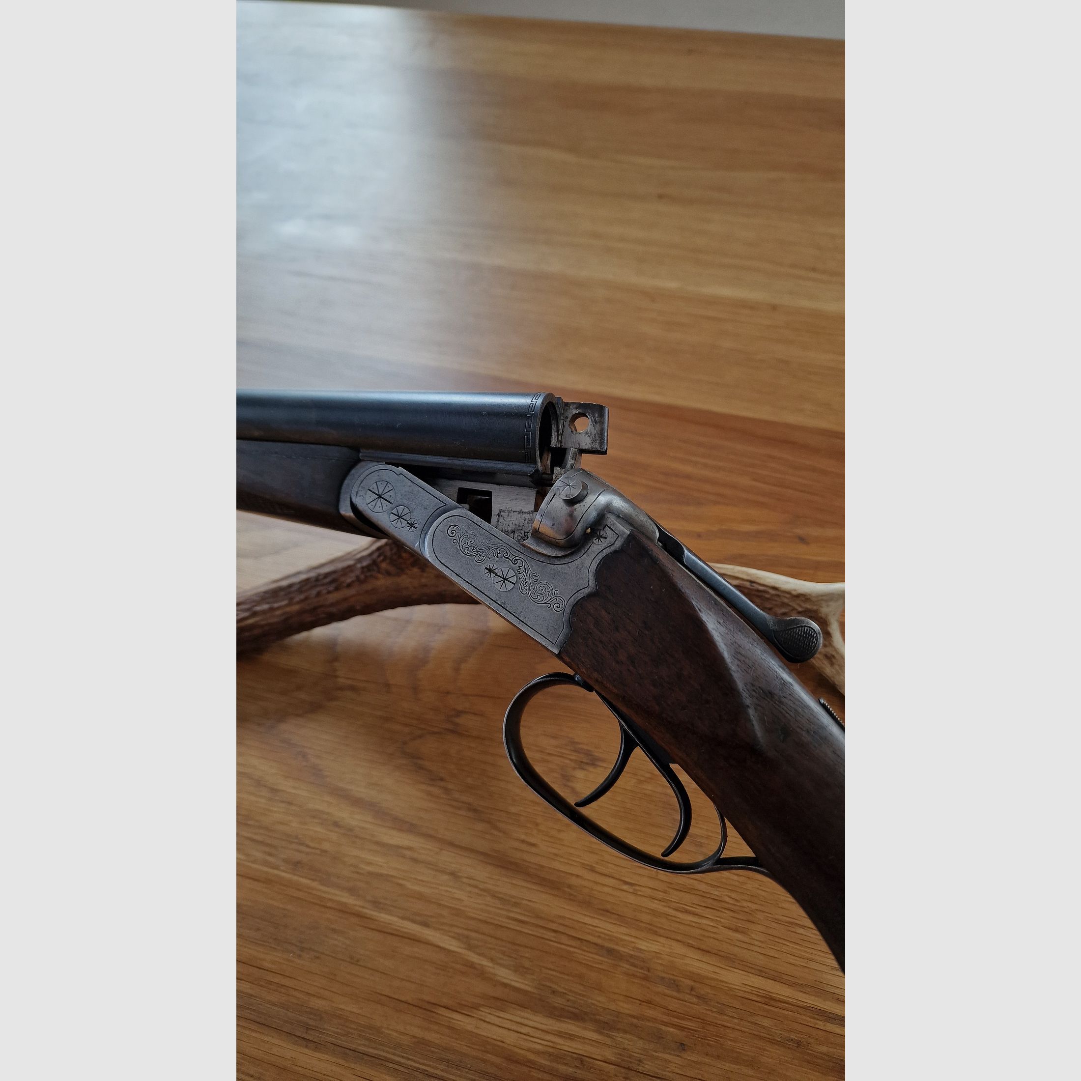 Doppelflinte Querflinte Simson Suhl 16/70