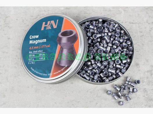 H&N Crow Magnum 4.50mm 400 pieces