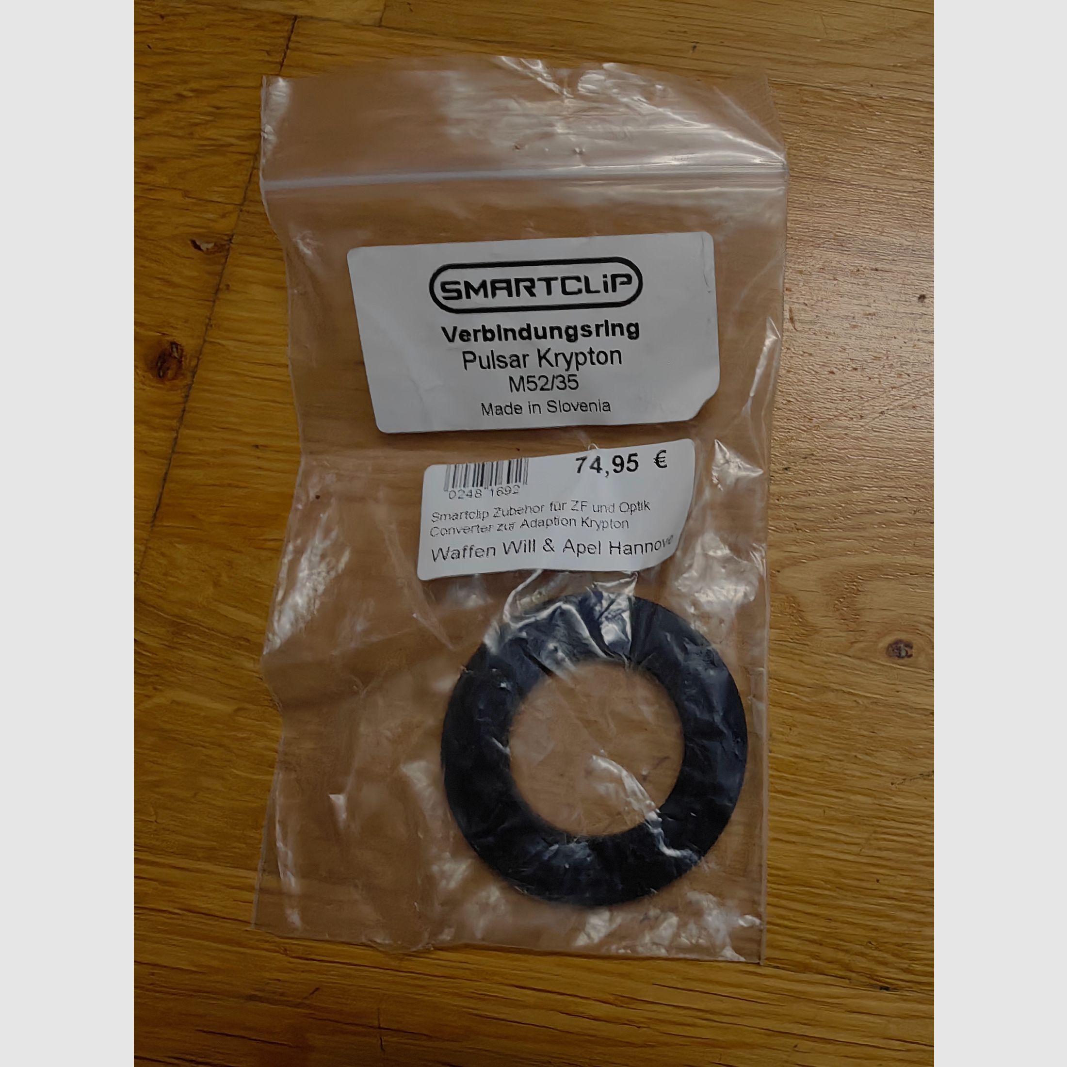 Smartclip Verbindungsring Adapter Gewinde Pulsar Krypton M52/M35