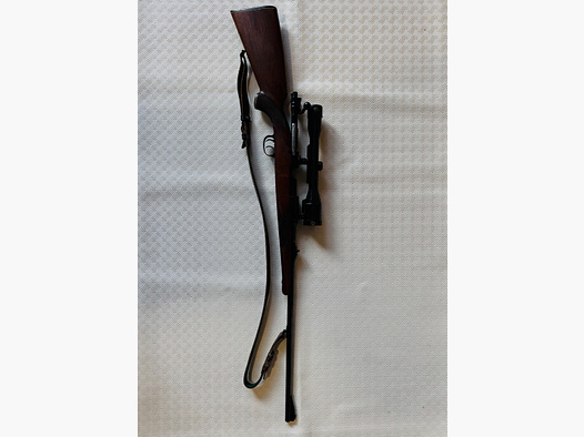 Carabine à verrou Mauser modèle 98 – calibre 7×64 – Deutscher Stecher – Hensoldt 6×42, réticule 1 – montage à crochet Suhler