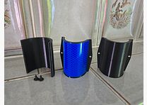 25x riflettore per animali selvatici Wild Reflektor Rehwild blu supporto portante
