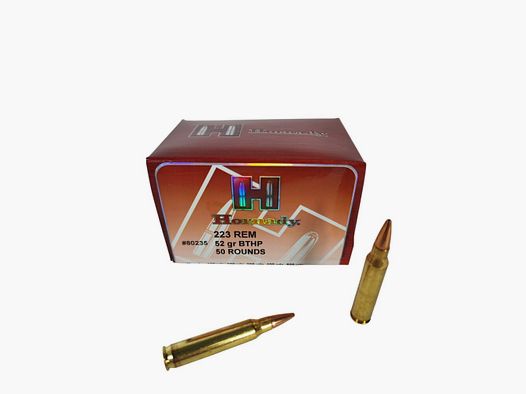 Hornady 52grs BTHP Match 50STK