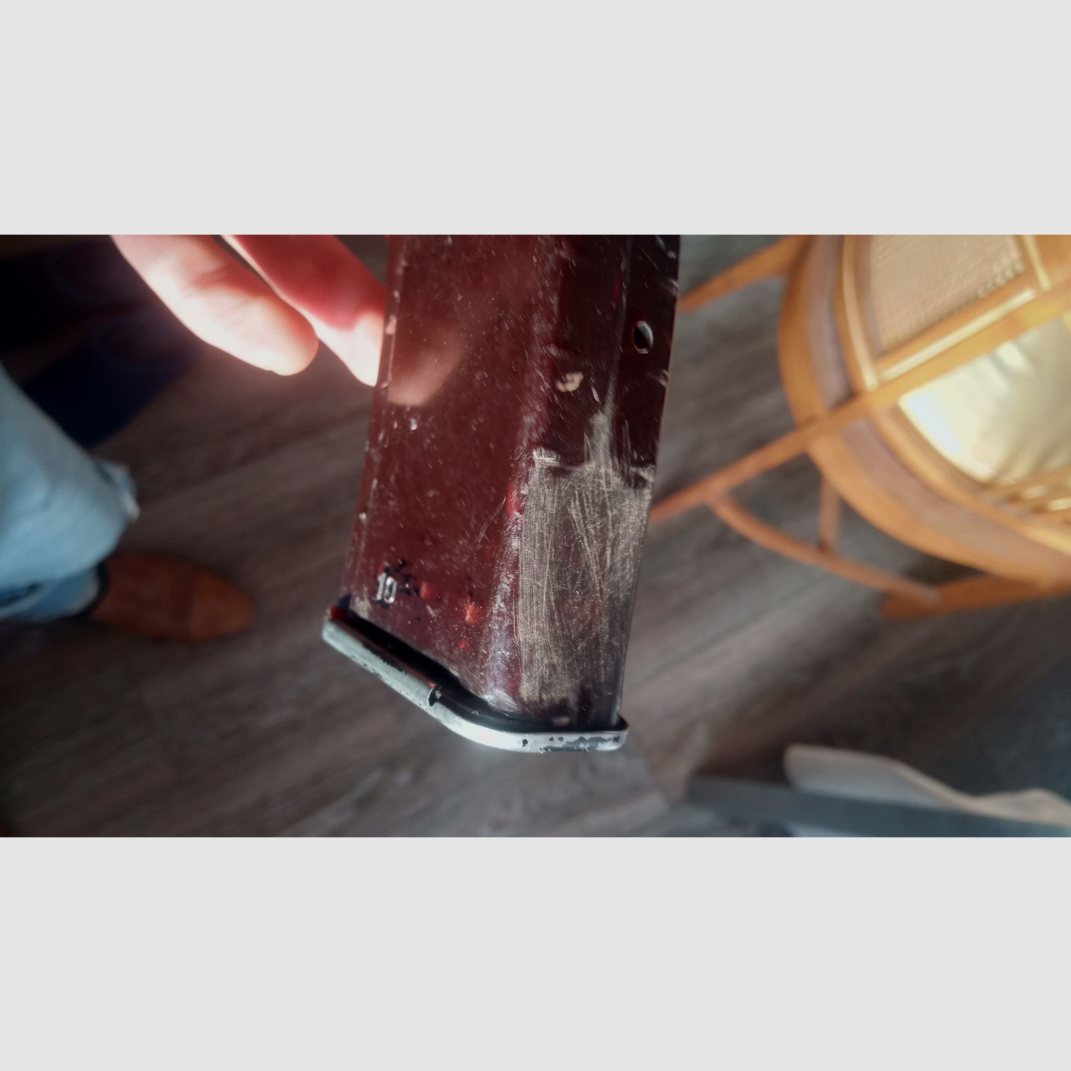 Original Russisches AK74 Tula Plum Deko Magazin (unbrauchbar/deaktiviert) // CCCP / Yunker