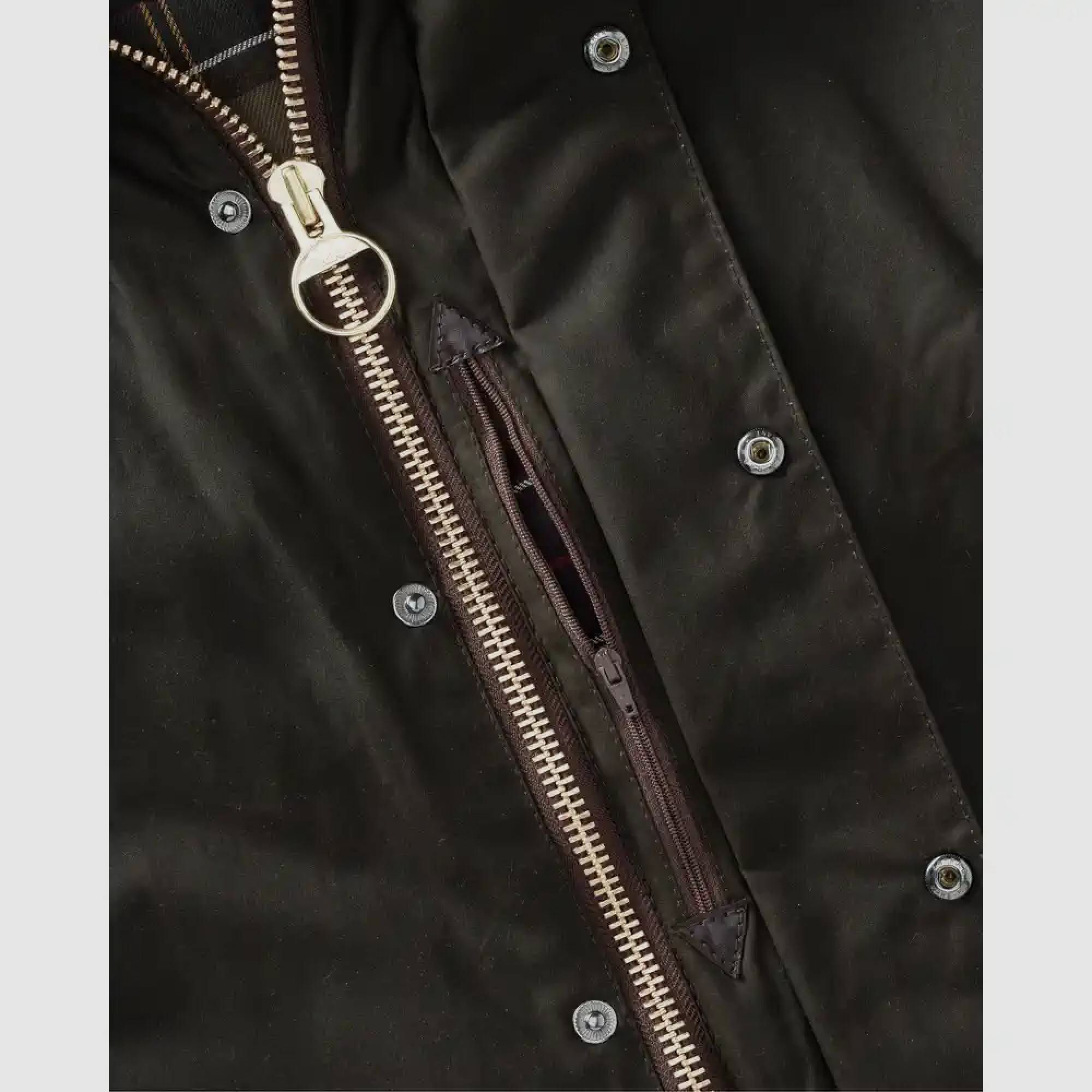 Barbour Wachsjacke Classic Beaufort, Farbe Olive 54