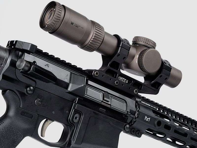 UNITY Tactical FAST LPVO Centreline 2.05" Montaggio a Blocco FDE, Diametro Anello 30 mm