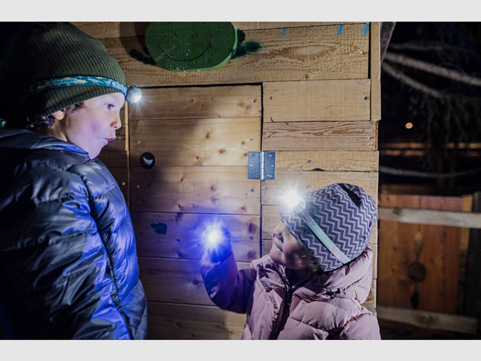 Ledlenser 502538 Latarka czołowa dla dzieci KIDLED2 fioletowa 40 lumenów