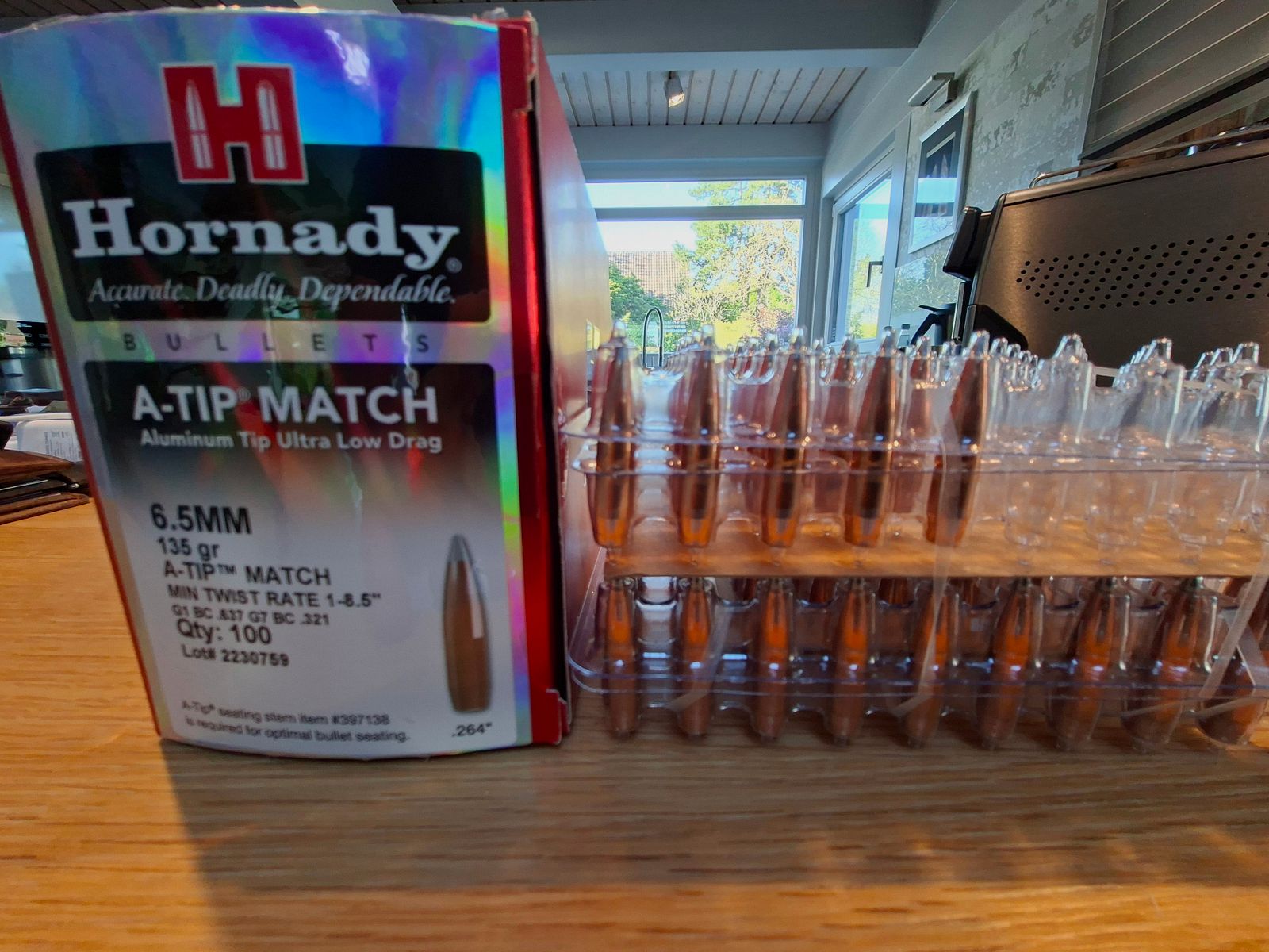 Hornady A-Tip 135 Grainau 6.5 Creedmoor Neu 75 St.