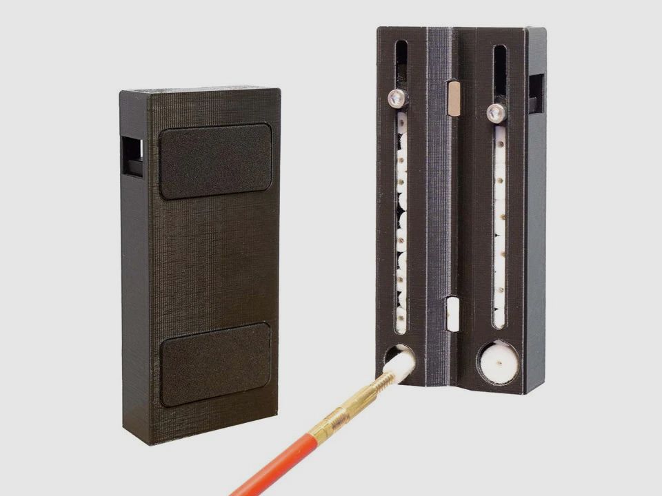 Our stable magnetic holders: cleaning rod holders with felt dispenser, image 2 of 2