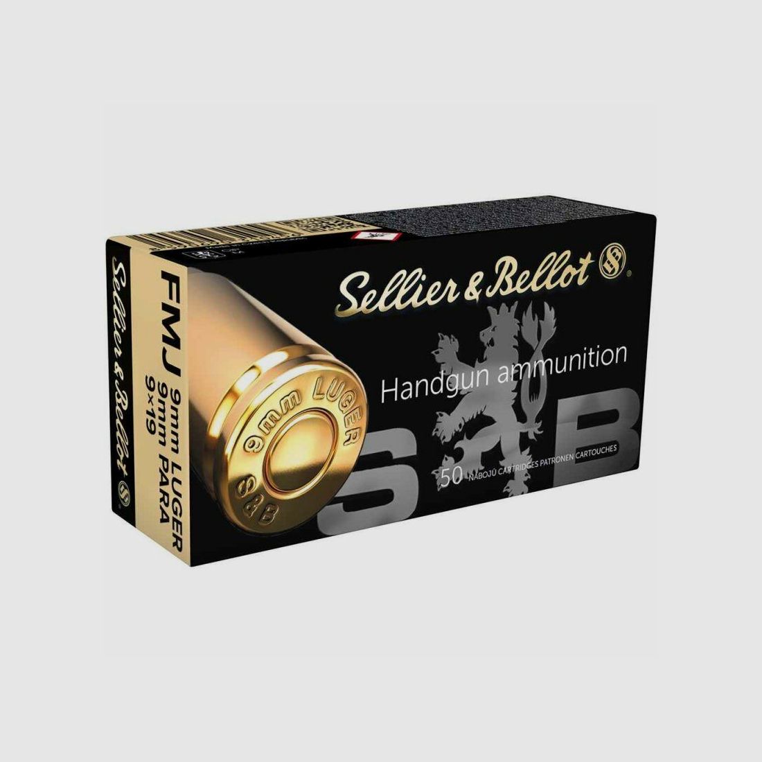 Sellier & Bellot S&B FMJ 124g - 50szt