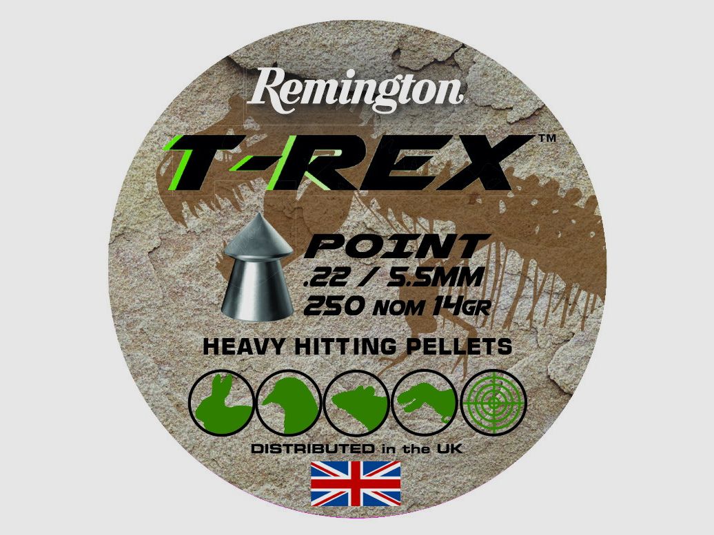 Remington T-Rex Point Kal. .22 / 5,5mm, 250 Schuss