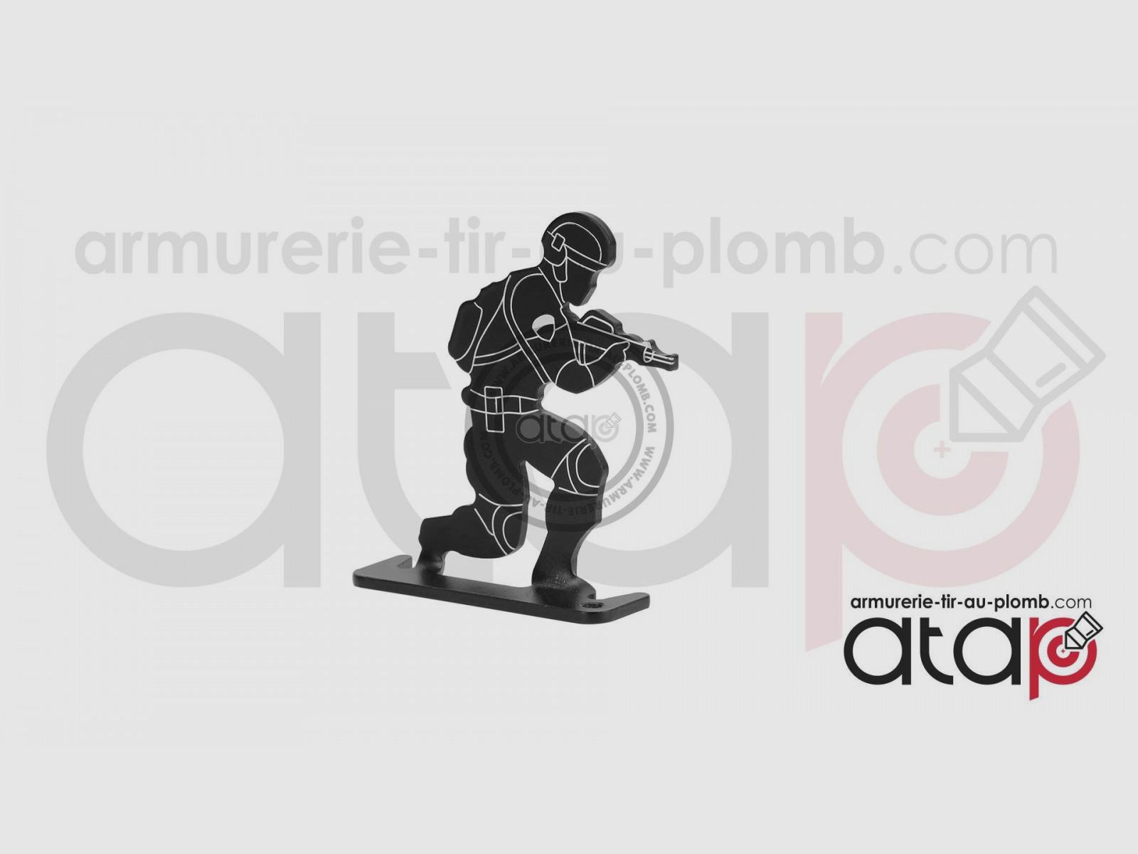 Metal Targets Soldier Human Target, image 6 of 9