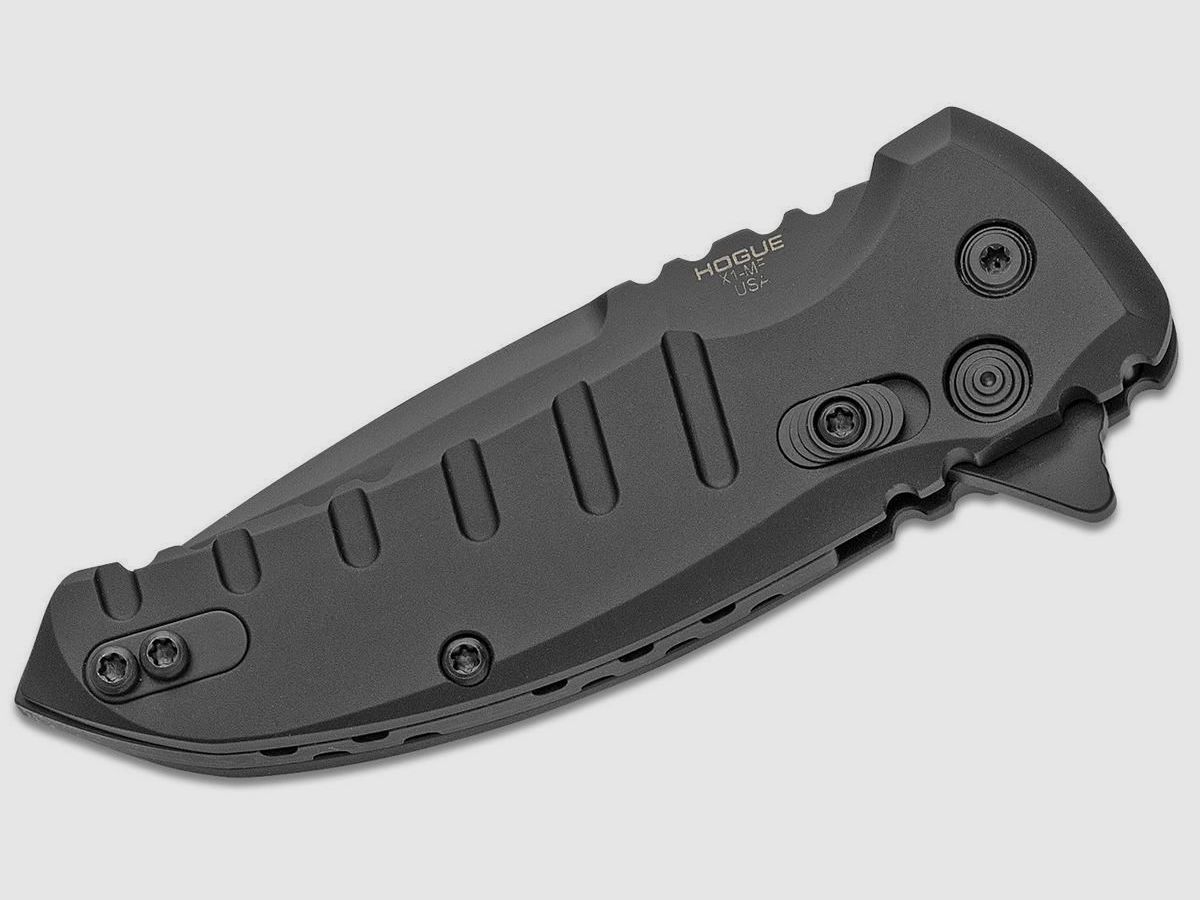 Hogue X1 Microflip Manual All Black Taschenmesser, Bild 4 von 8
