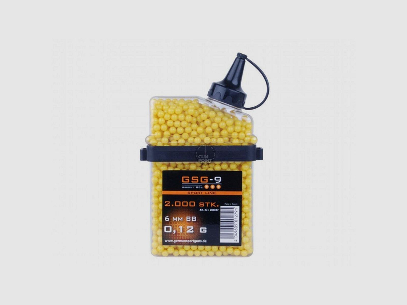 Softair - Kugeln GSG-9 BBs - 0,12g 2000 Stk. Gelb