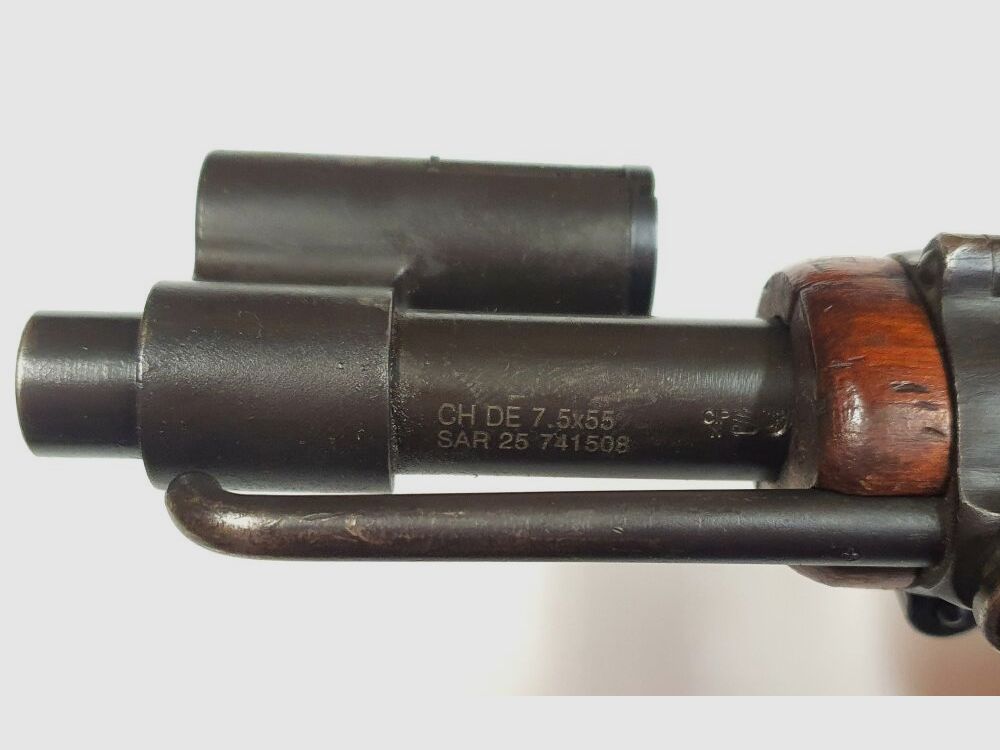 Waffenfabrik Bern Repetierbüchse Waffenfabrik Bern Schweizer K31 Kaliber 7,5x55swiss komplett nummerngleich + Hämmerli