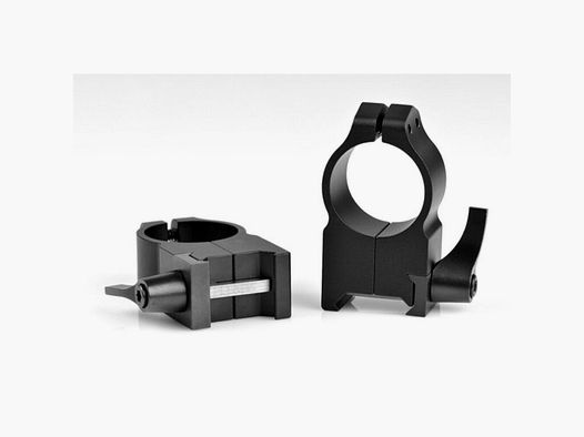 Warne QD Stahl Ringe - Weaver 1 Zoll (1") Extra High 16,5 mm (203LM)