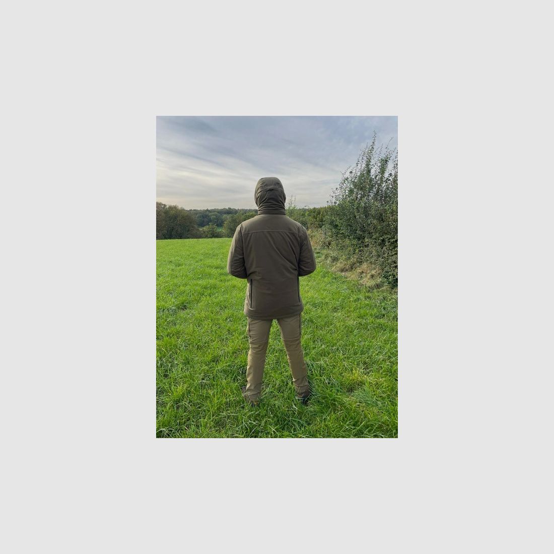 VENATORIX Verwarmde Jacht Jas Groen 'Pirsch' Unisex, afbeelding 5 van 11