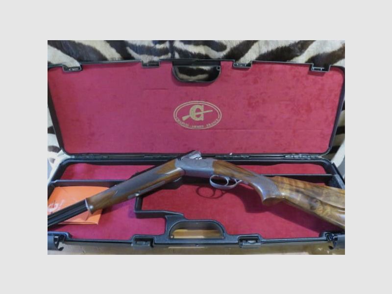 Doppelbüchse CHAPUIS Super Orion C10 Grad 3 mit Ausziehern Kal.30R Läufe 55cm – Waffenkoffer, Bild 14 von 14