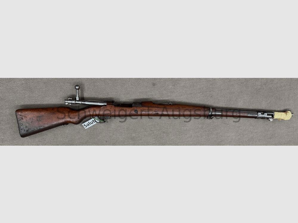 DWM Argentino 1909 Salutgewehr mit BKA Stempelung Salut