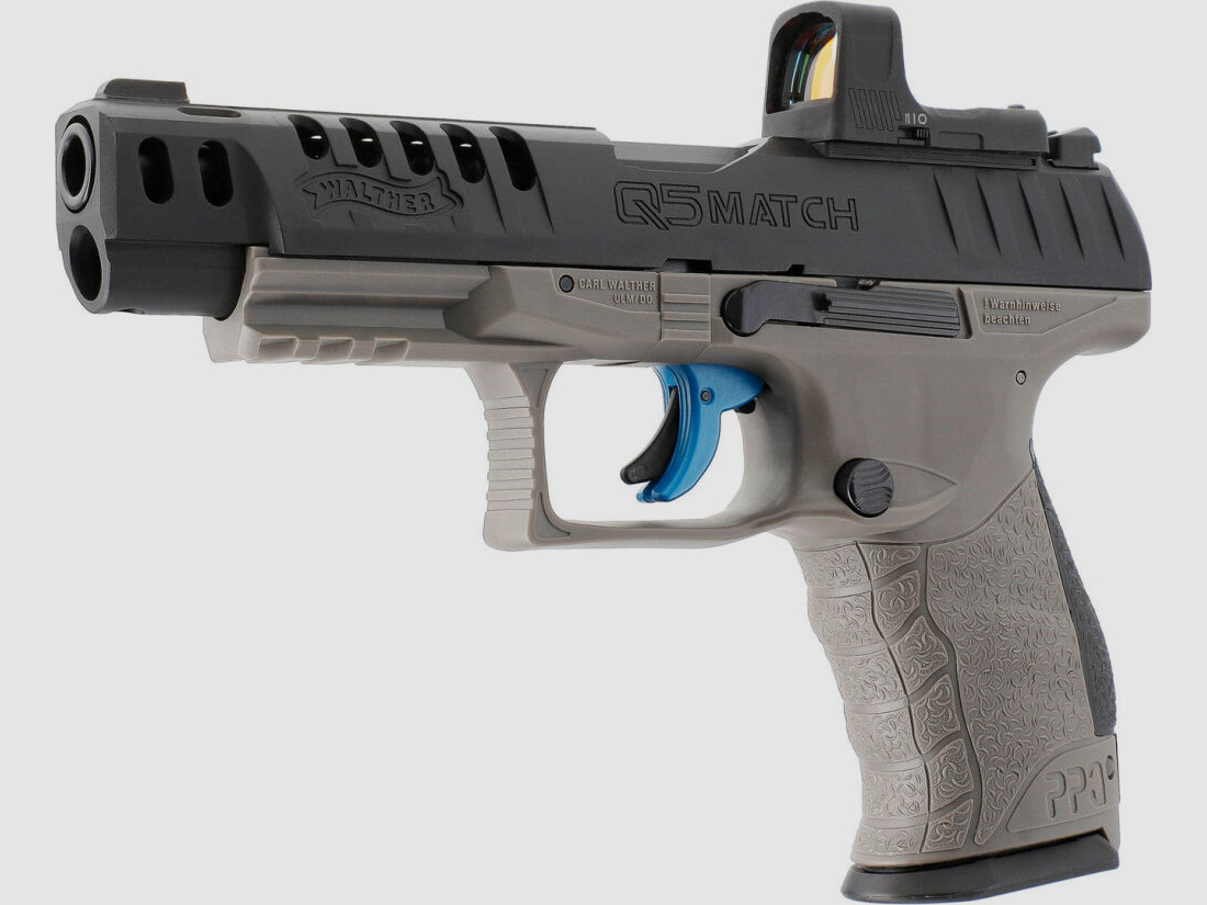 Umarex Walther Q5 Match Combo 4,5mm (.177), Diabolo, CO2