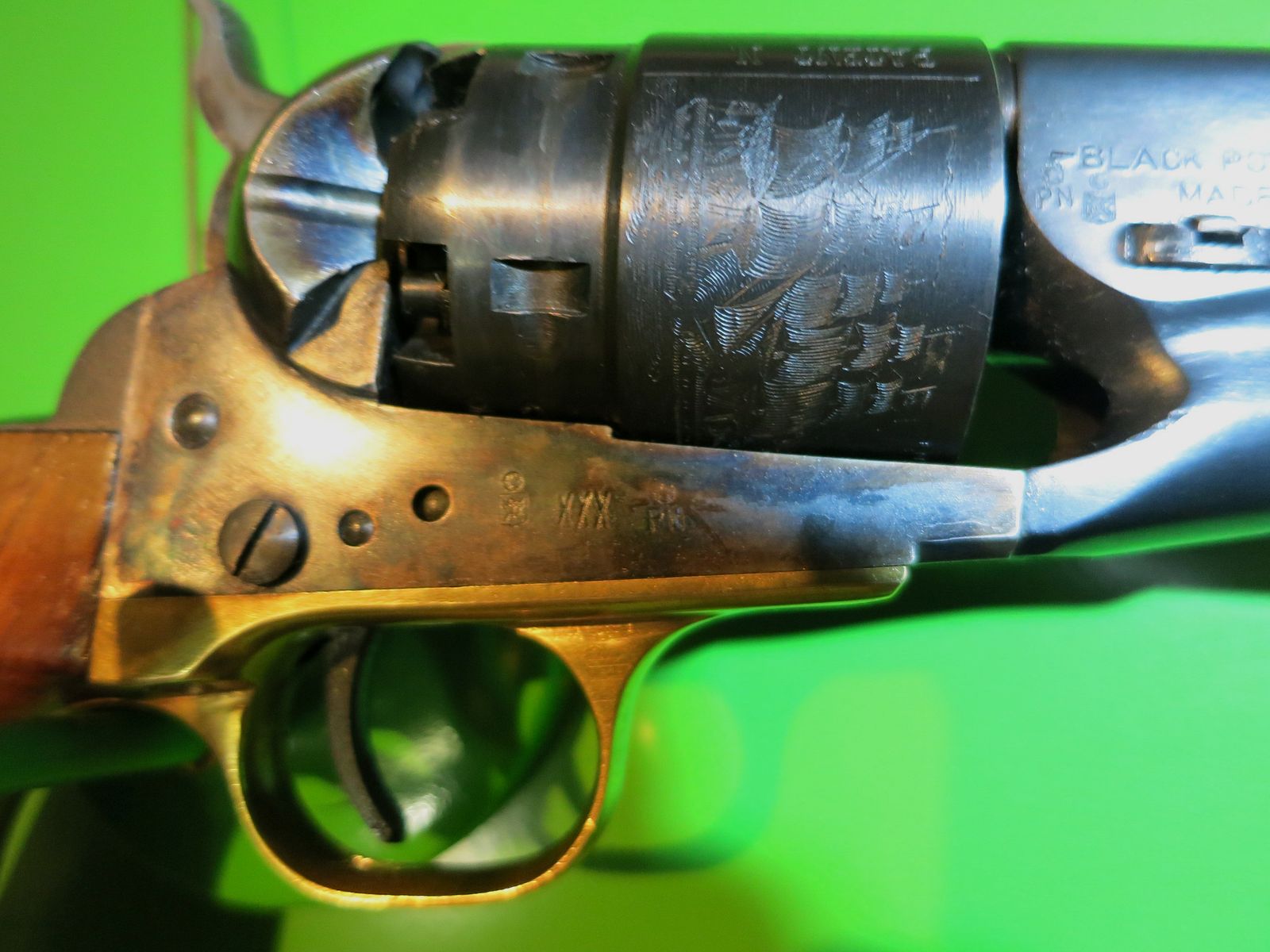 Perkussions-Revolver, Hege-Uberti Modell 1860 Army, .44BP      #39-